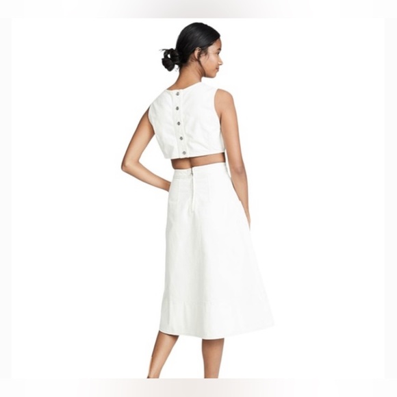 CURRENT/ELLIOTT NWT DENIM THE NIGHTFALL DRESS - - Picture 5 of 15